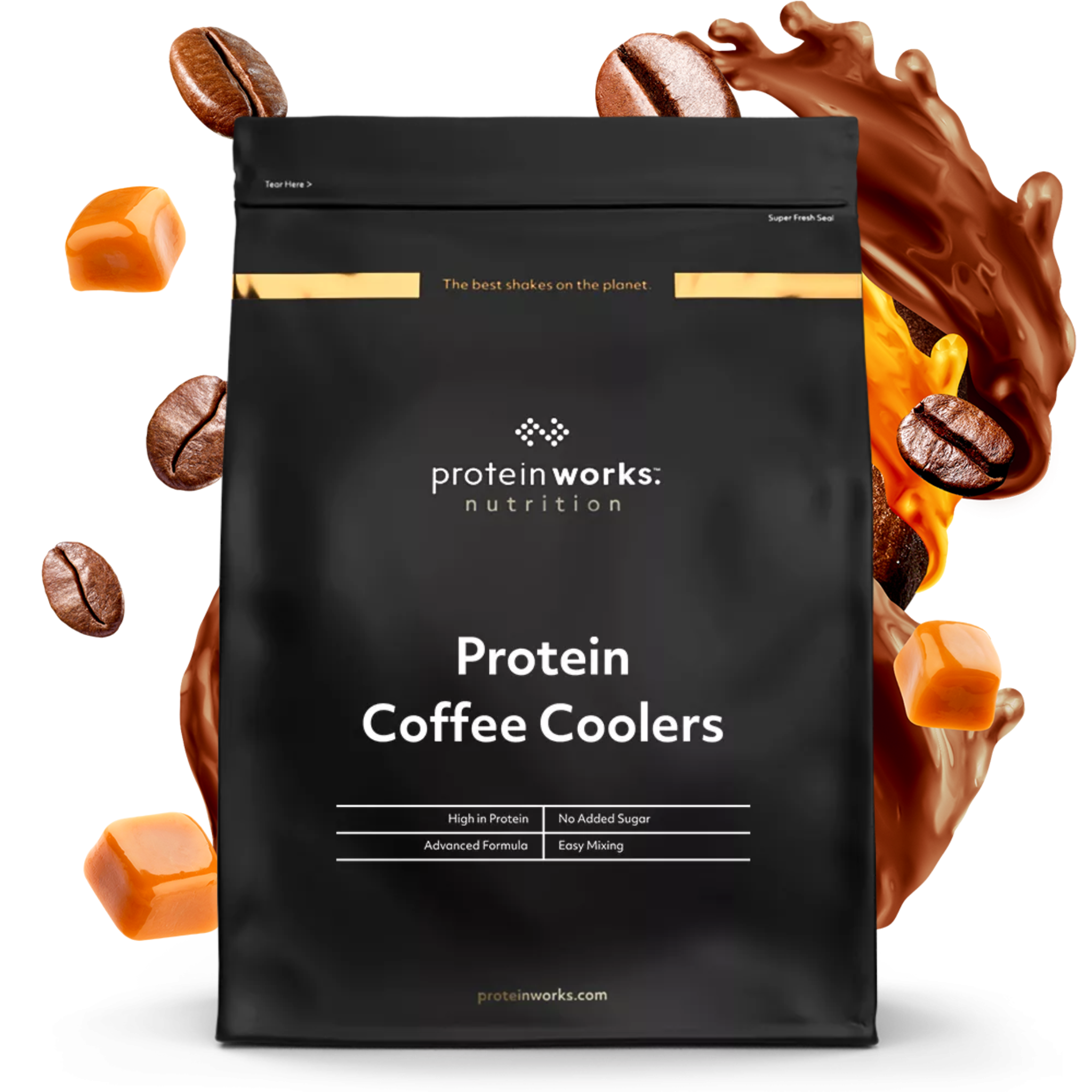 Protein Coffee Coolers Focus and Energy Shakes Protein Works