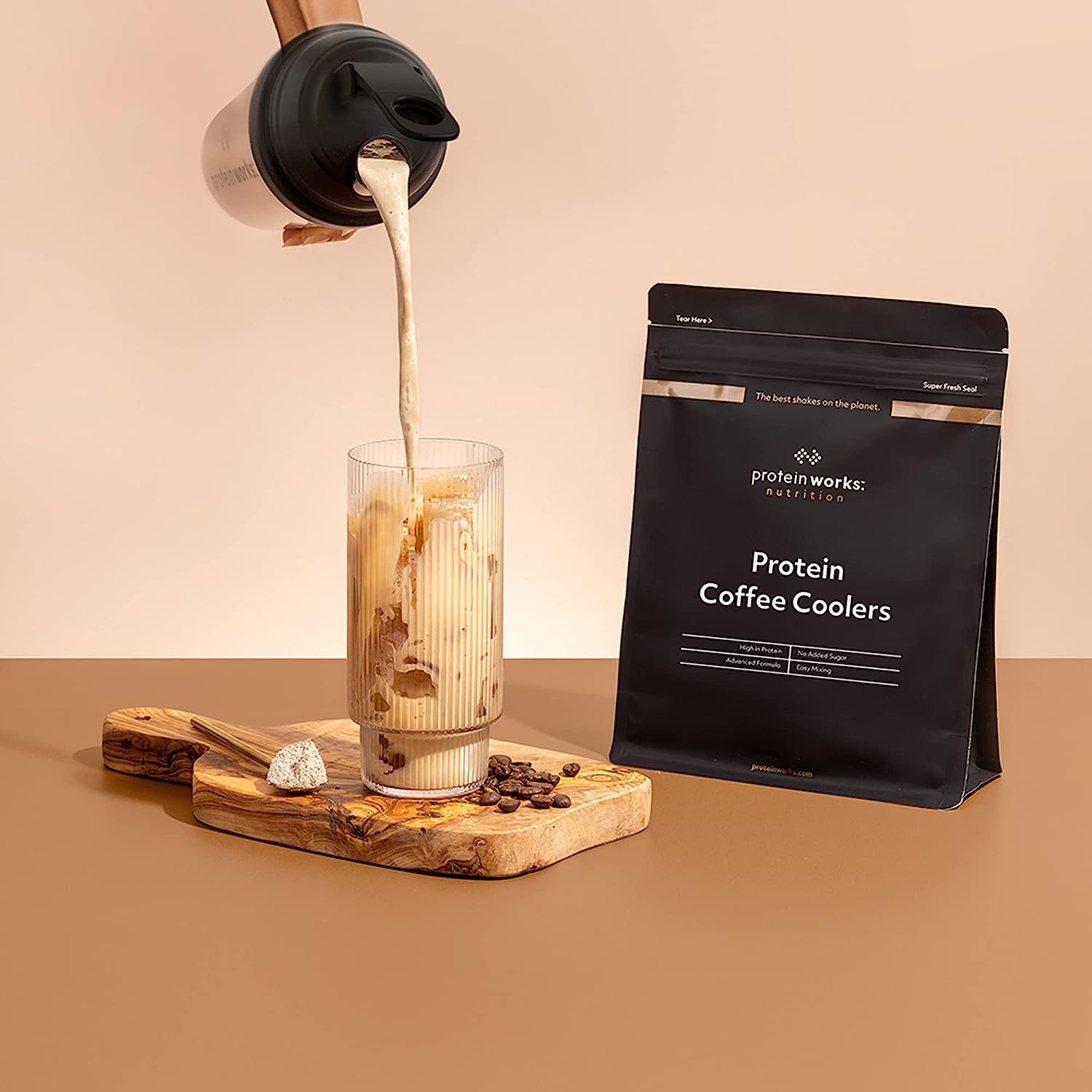 Protein Coffee Coolers Focus and Energy Shakes Protein Works