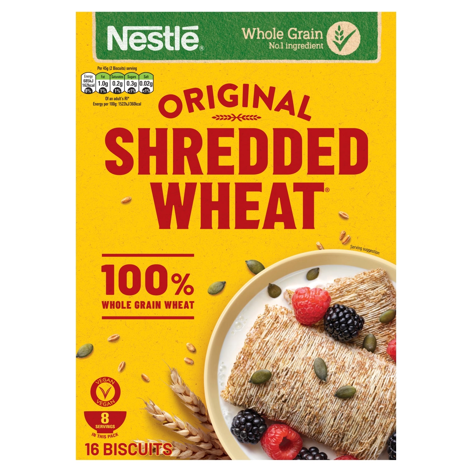 Nestle Shredded Wheat 16 pack Staples Nestle