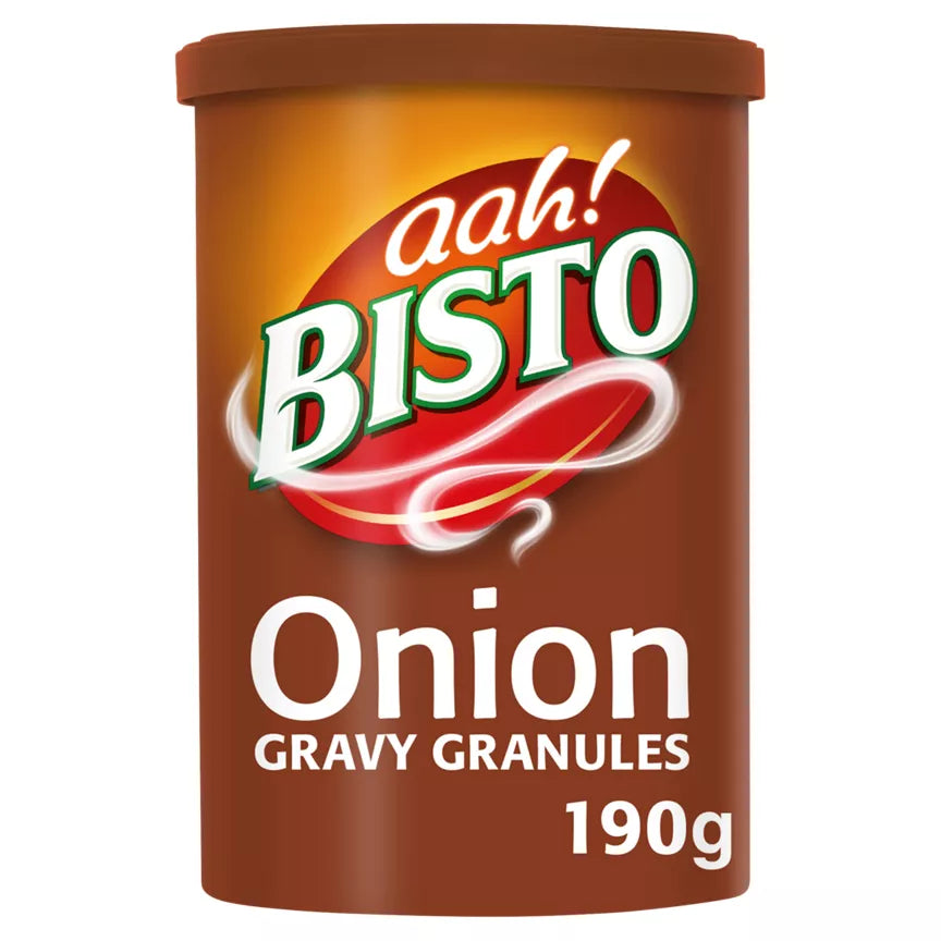 Bisto Onion Gravy Granules 190g Dry Gravy Granules Bisto