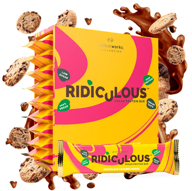 Ridiculous Vegan Protein Bar (9 pack) Food & Snacks Protein Works Cookies & Cream Crisp