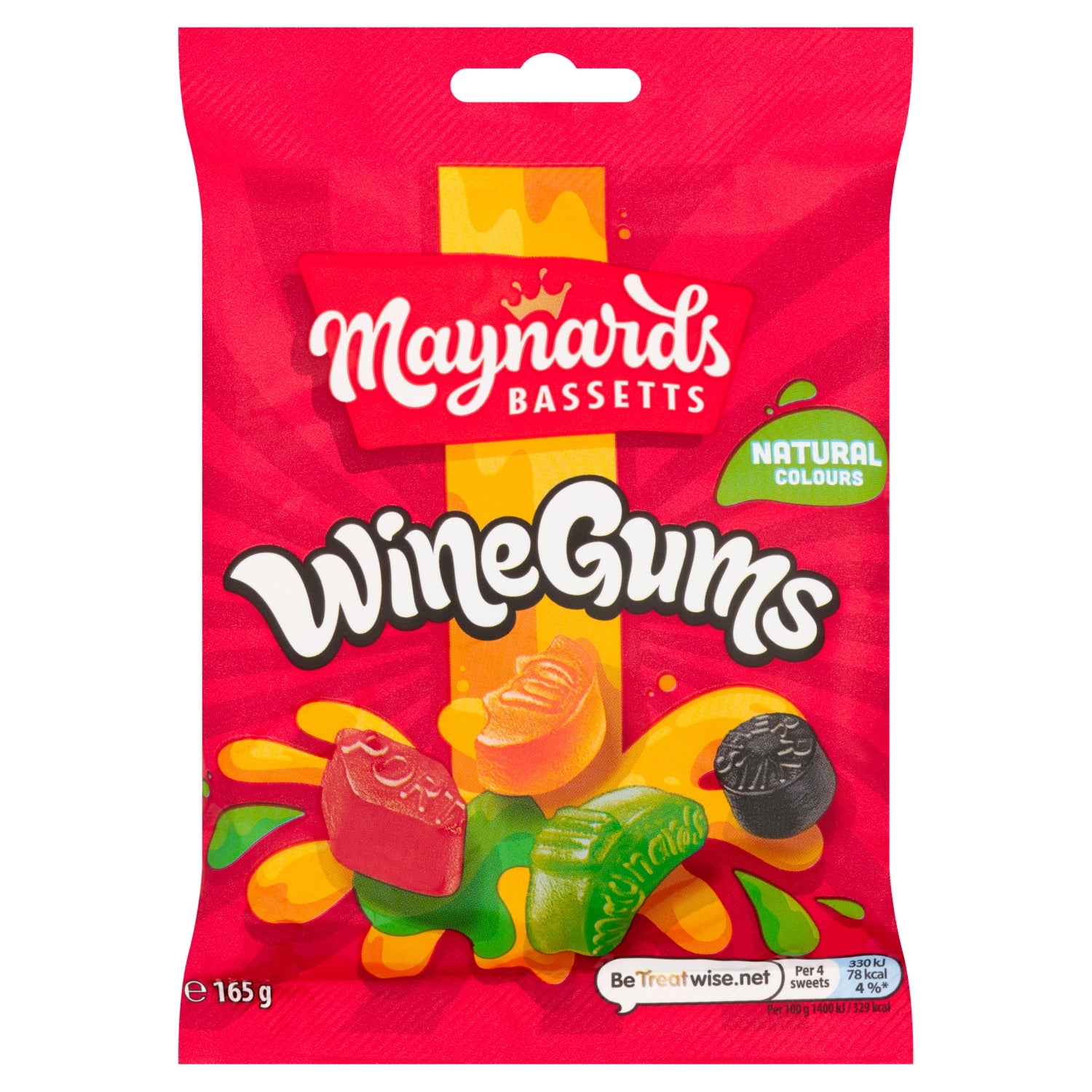 Maynards Bassetts Wine Gums 165g Sweet Sharing Maynards