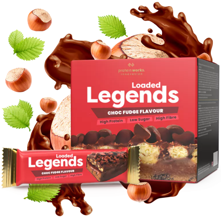 Loaded Legends Protein Bar (12 pack) Food & Snacks Protein Works