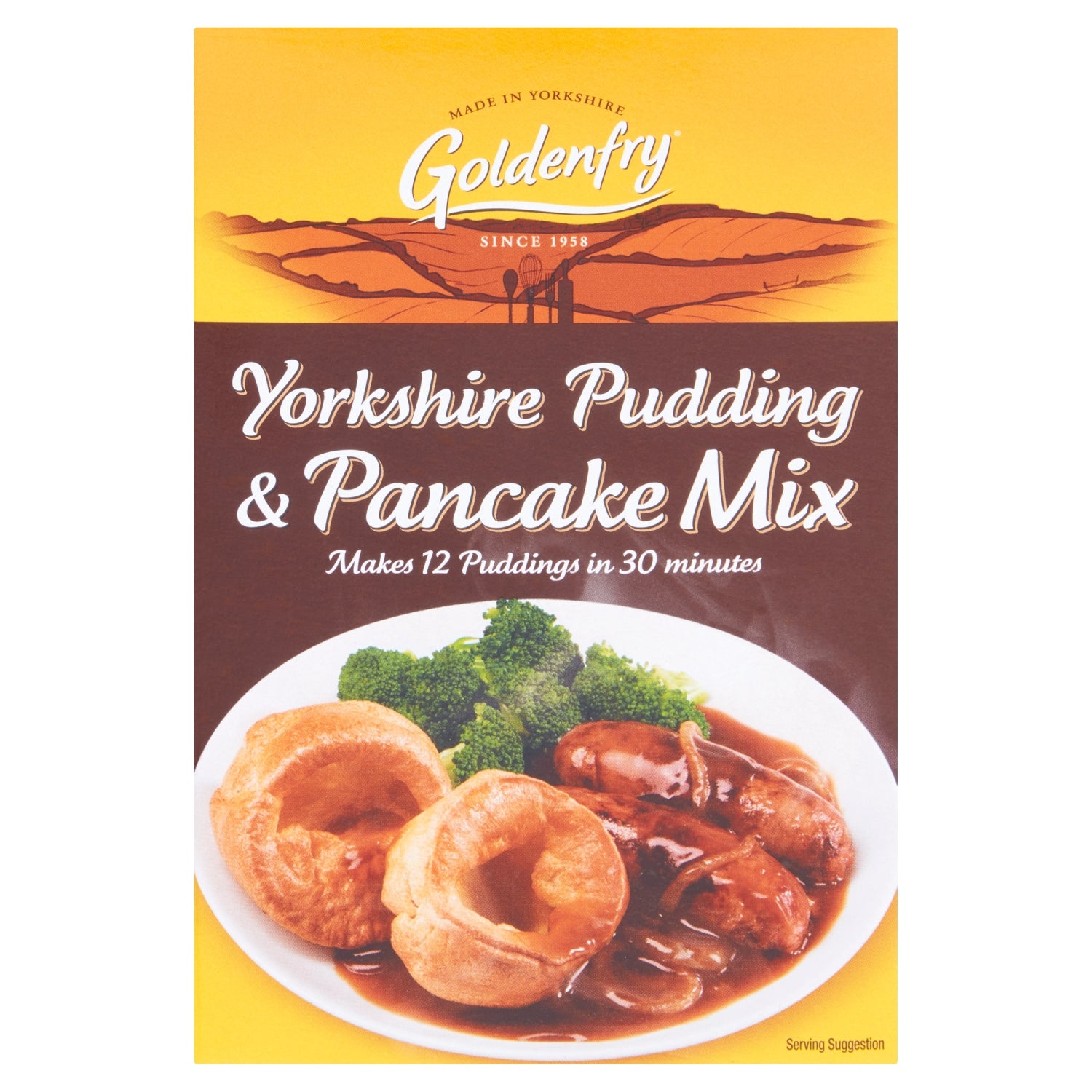Goldenfry Yorkshire Pudding & Pancake Mix 142g Dry Gravy Granules Bisto