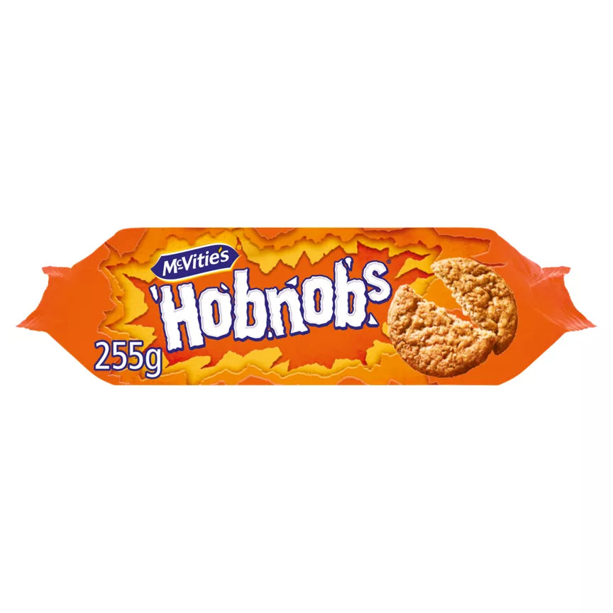 Mcvities Hob Nobs Original 255g Uncoated Biscuits Mcvities