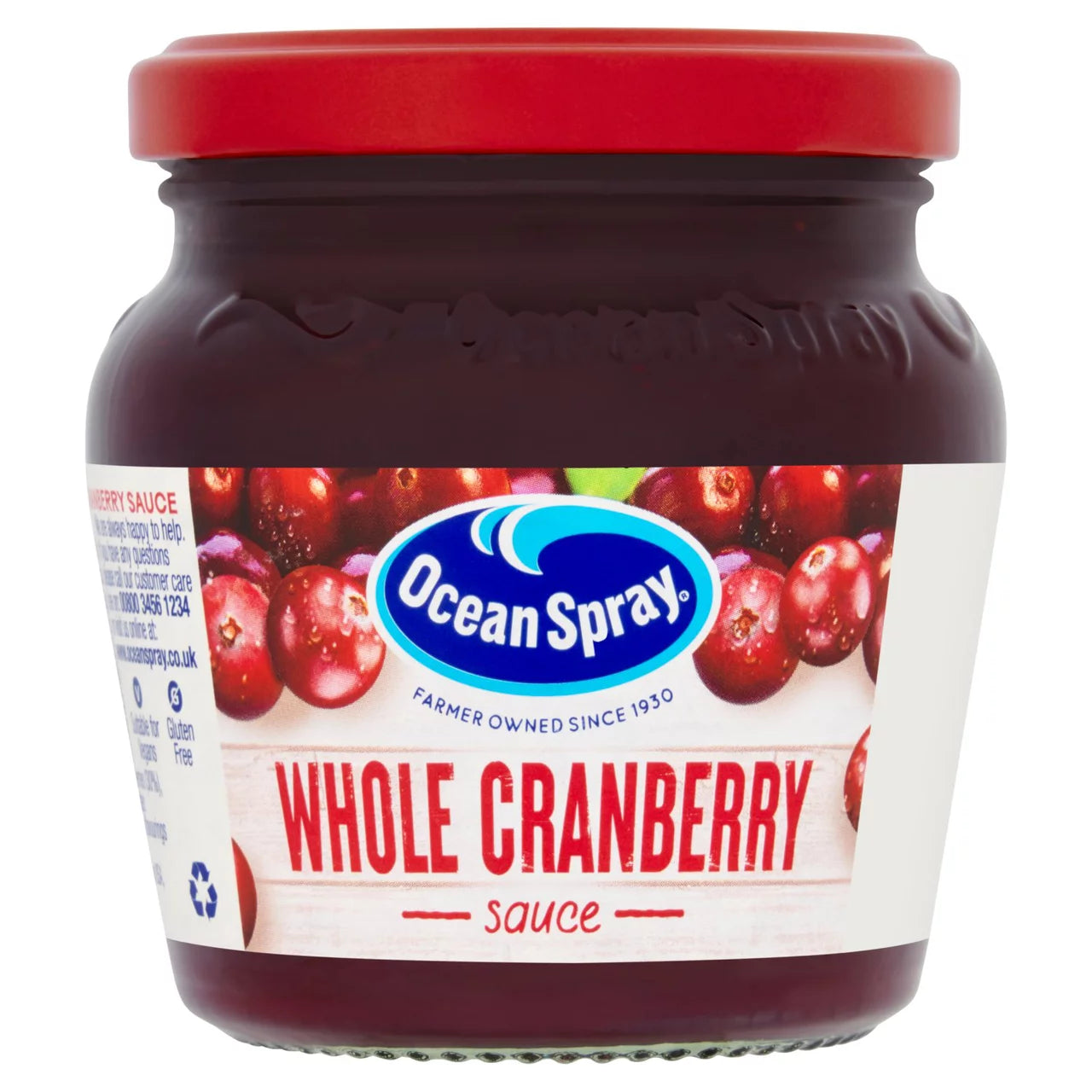 Ocean Spray Cranberry Whole Berry Sauce 250g Cranberry Sauce Ocean Spray