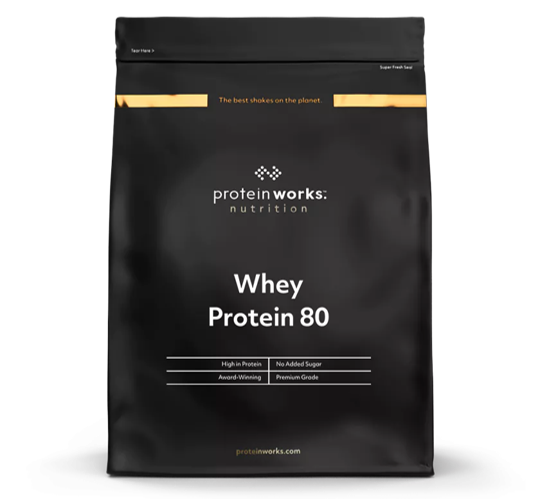 Whey Protein 80 (Concentrate) Protein Shake Protein Works   