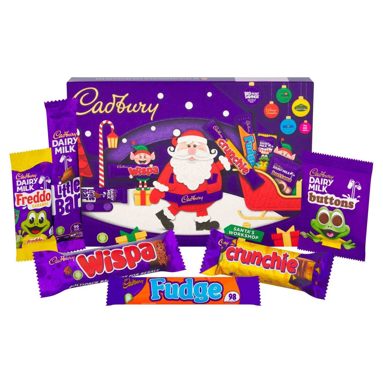 Cadbury Chocolate Selection Box 125g Chocolate Multipacks Cadbury
