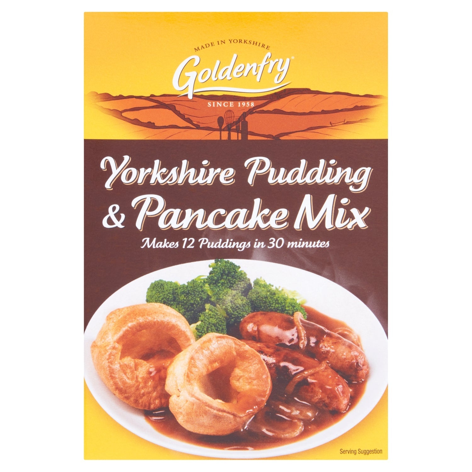 Goldenfry Yorkshire Pudding & Pancake Mix 142g Dry Gravy Granules Bisto