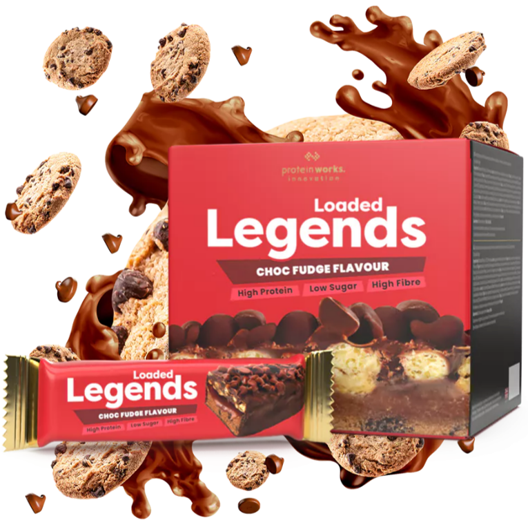 Loaded Legends Protein Bar (12 pack) Food & Snacks Protein Works   
