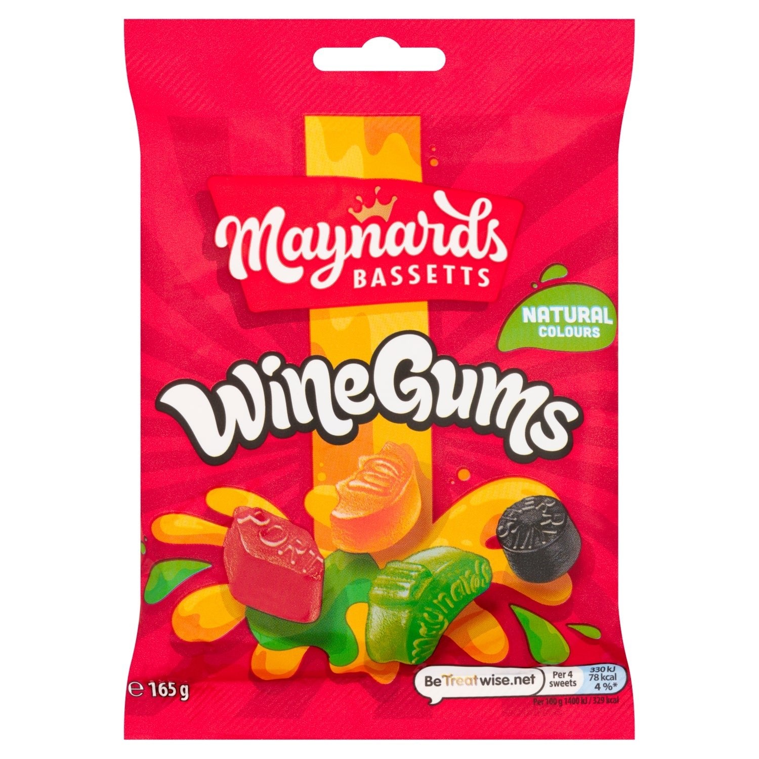 Maynards Bassetts Wine Gums 165g Sweet Sharing Maynards