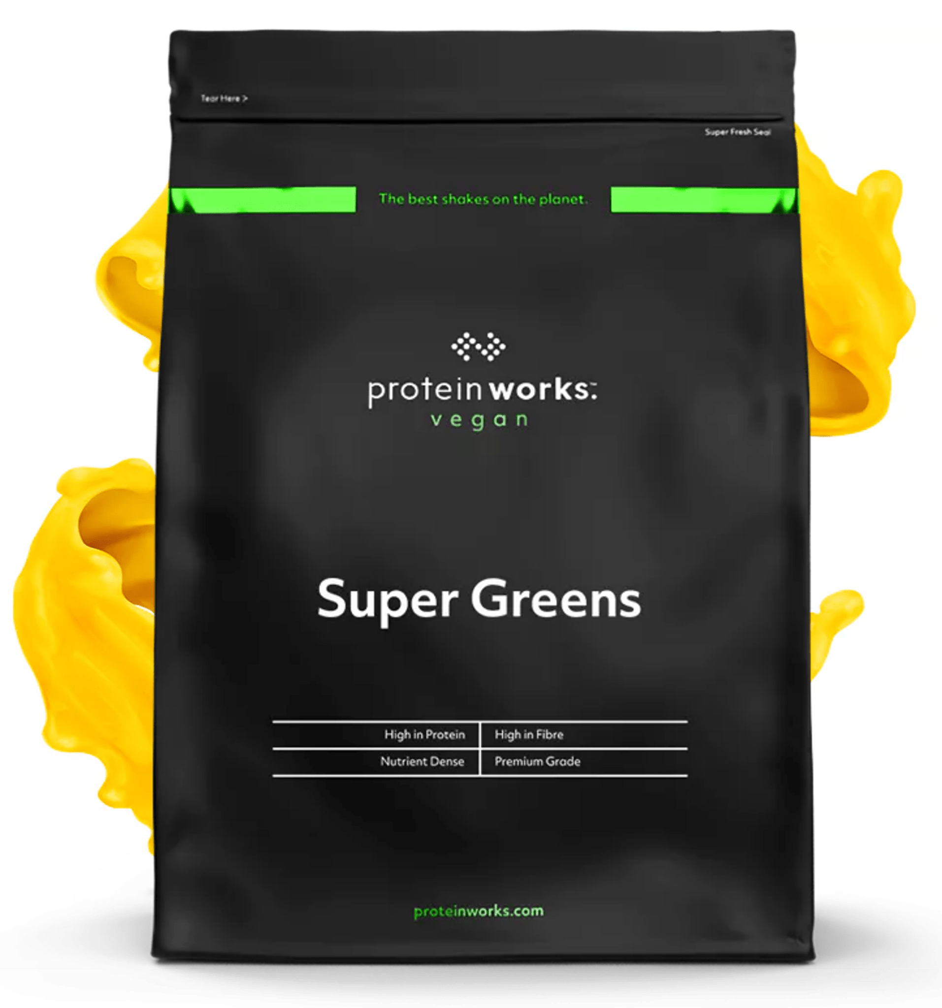 Super Greens Greens Powders Protein Works Tropical Punch 250g (20 Shakes)