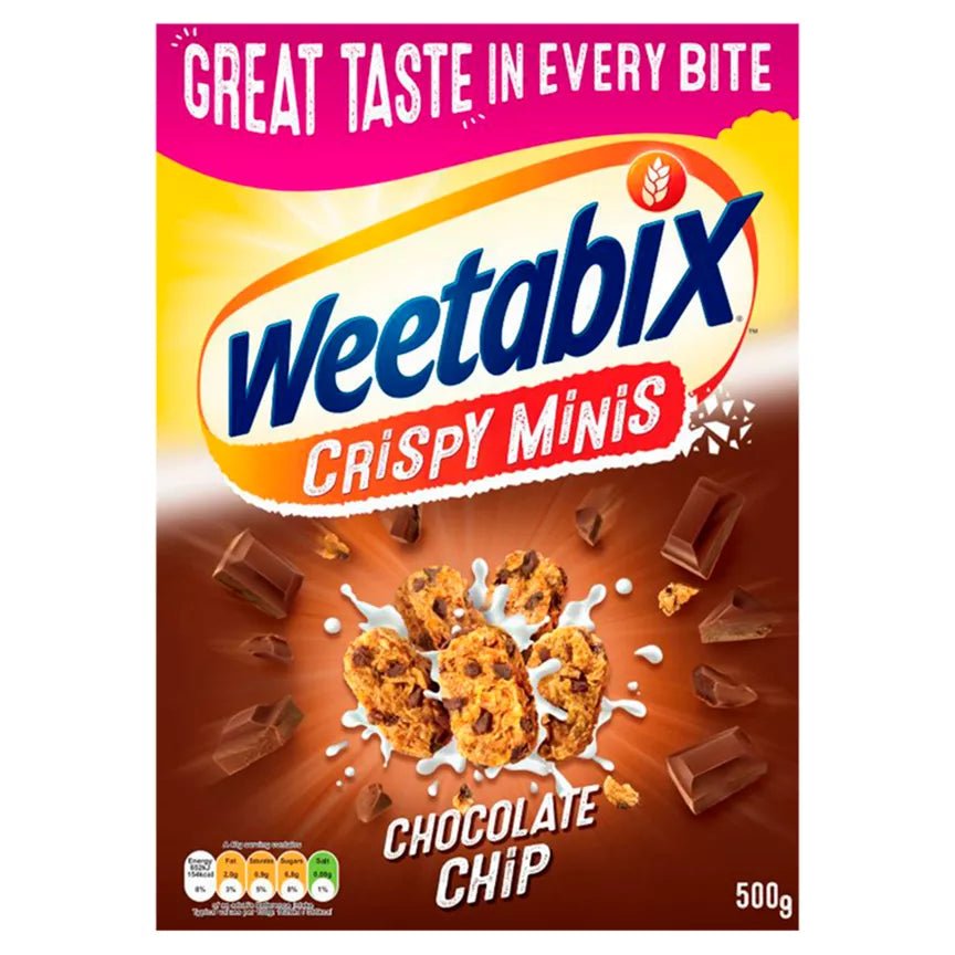 Weetabix Crispy Minis Chocolate 500g Adult Cereals Weetabix